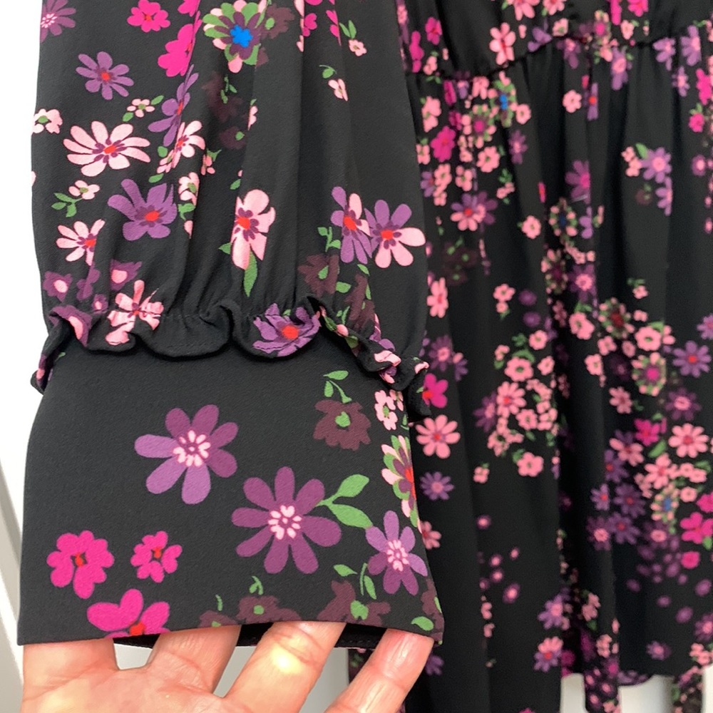 KATE SPADE
Bora Floral Print Fit & Flare Dress - Picture 9 of 14